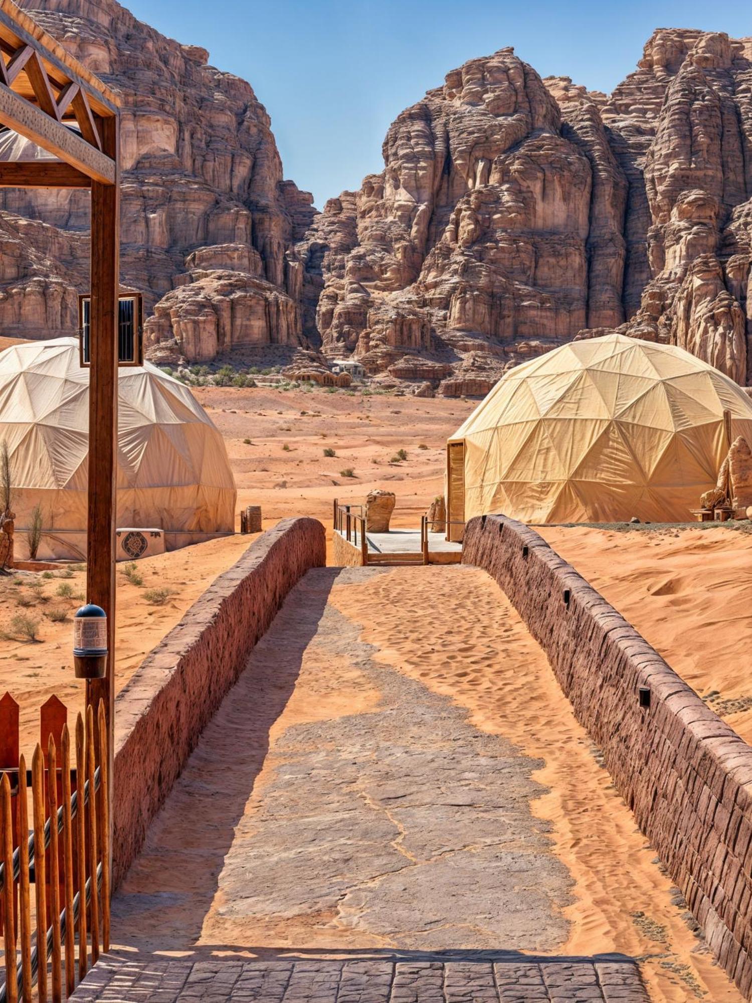 Wadi Rum Sunset Camp Luaran gambar
