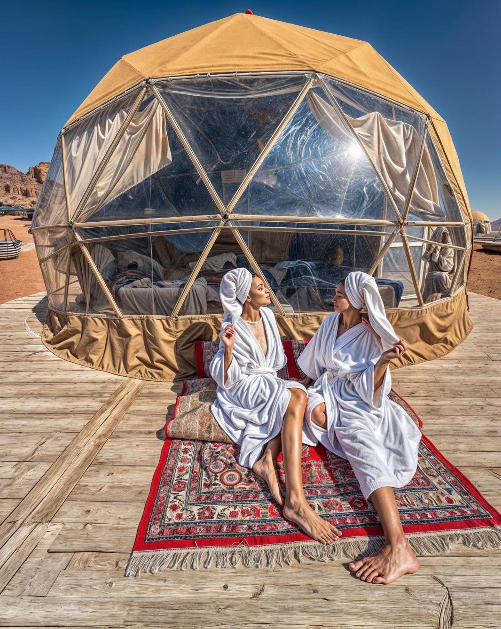 Wadi Rum Sunset Camp Luaran gambar